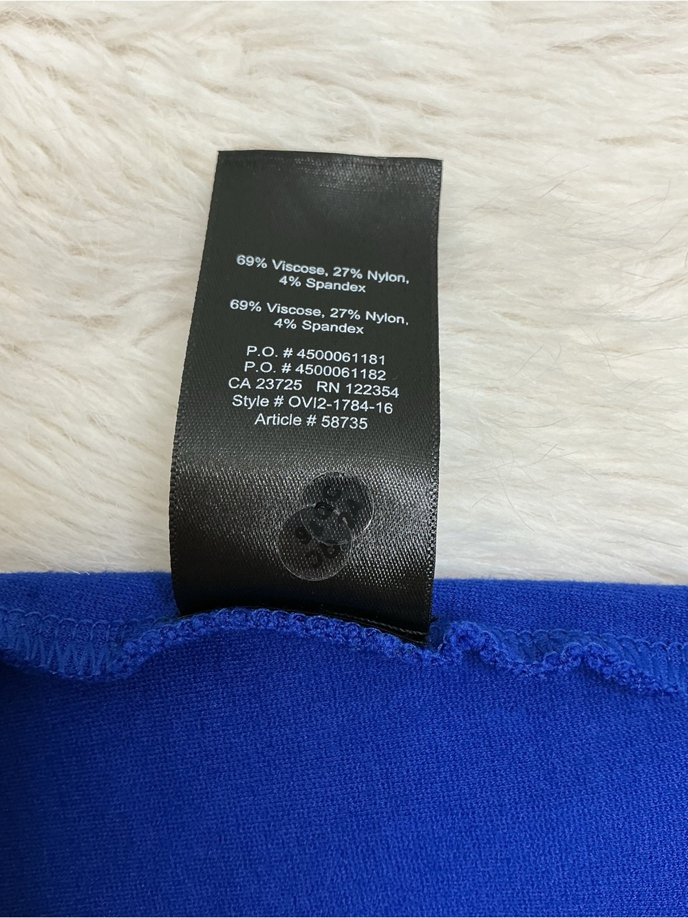 Talula - Royal Blue Crop Tank Top - Sz M - Picture 6 of 8